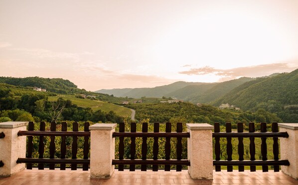 Vue depuis l’hébergement