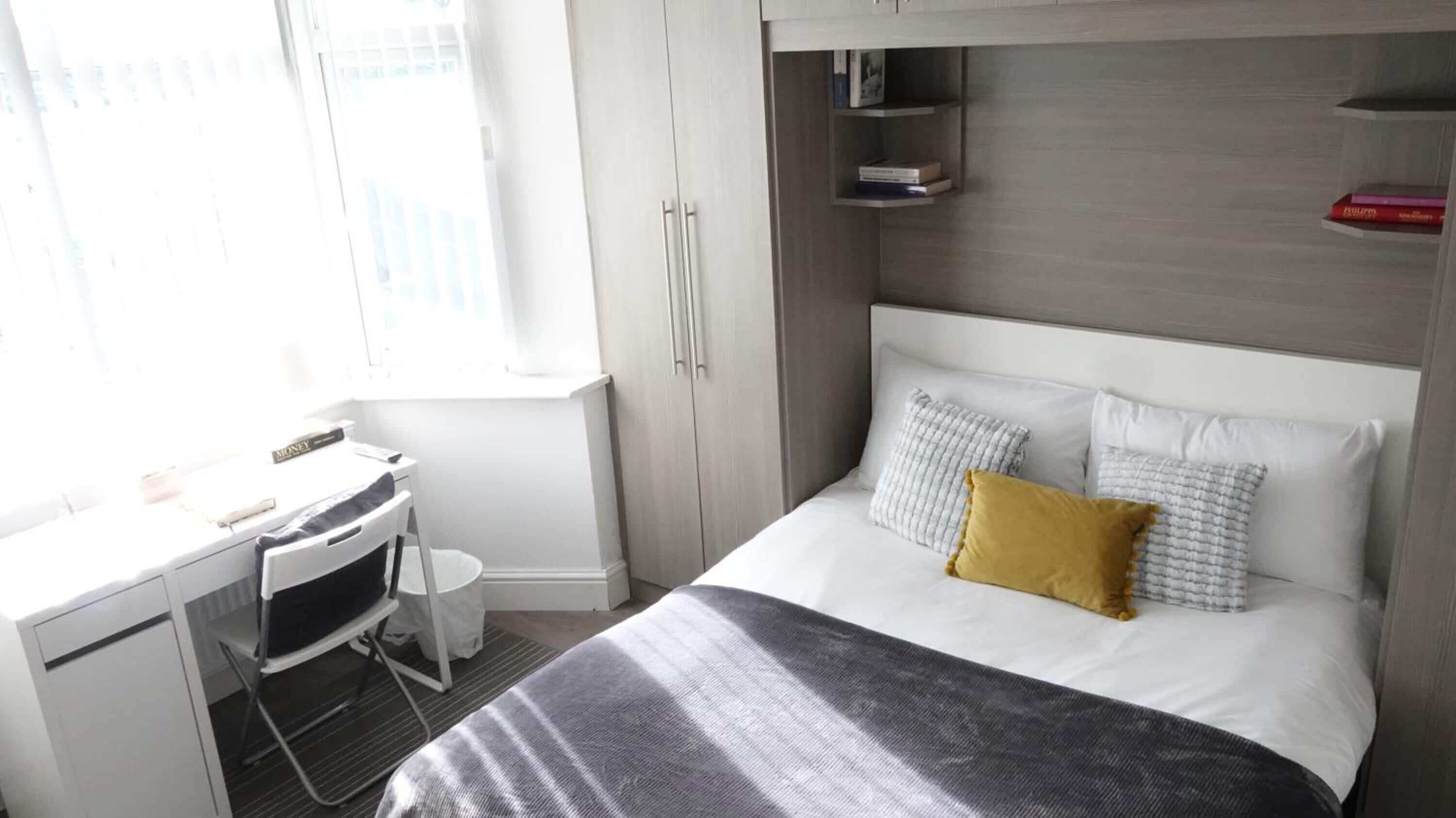 Comfort Double Room | Hypo-allergenic bedding, desk, laptop workspace, blackout curtains