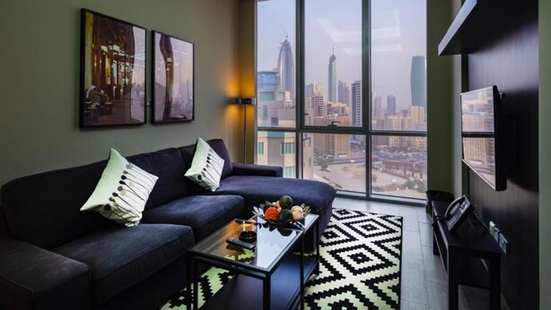 Executive Suite | Living area | LCD TV - Saray Prime Suites (Kuwait City)