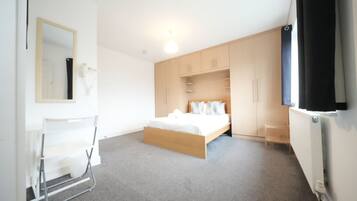 Comfort Double Room | Hypo-allergenic bedding, desk, laptop workspace, soundproofing