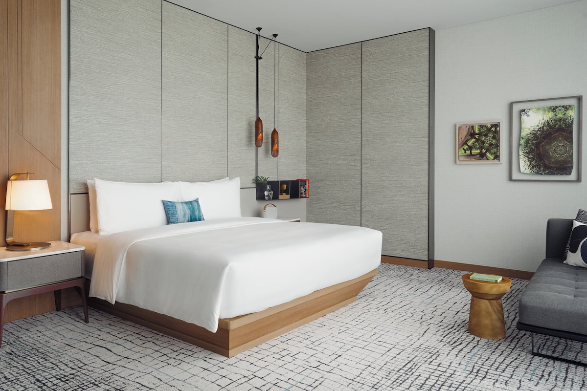 1 dormitorio, ropa de cama de alta calidad, colchones Select Comfort