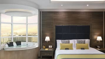 Suite, 1 King Bed, City View | City view