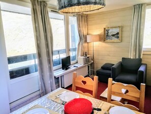 Dining - 4-room apartment in Tignes, 6 pers, balcony, close to slopes (Tignes)
