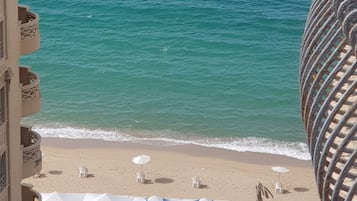 Accommodatie ligt op het strand