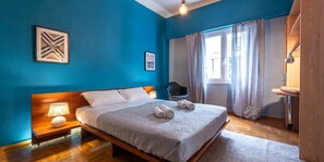 Apartment | 1 bedroom, in-room safe, desk, iron/ironing board - S&K Polyxene Suite in Center of Athens (Athens)