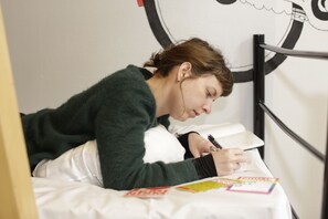 Triple Room, Shared Bathroom | Iron/ironing board, free WiFi - Globalhagen hostel (Copenhagen)