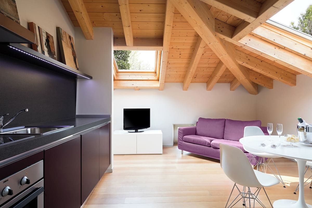 Apartment, 1 Bedroom | Living area | Flat-screen TV