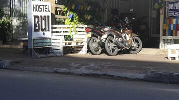 Overnatningsstedets facade