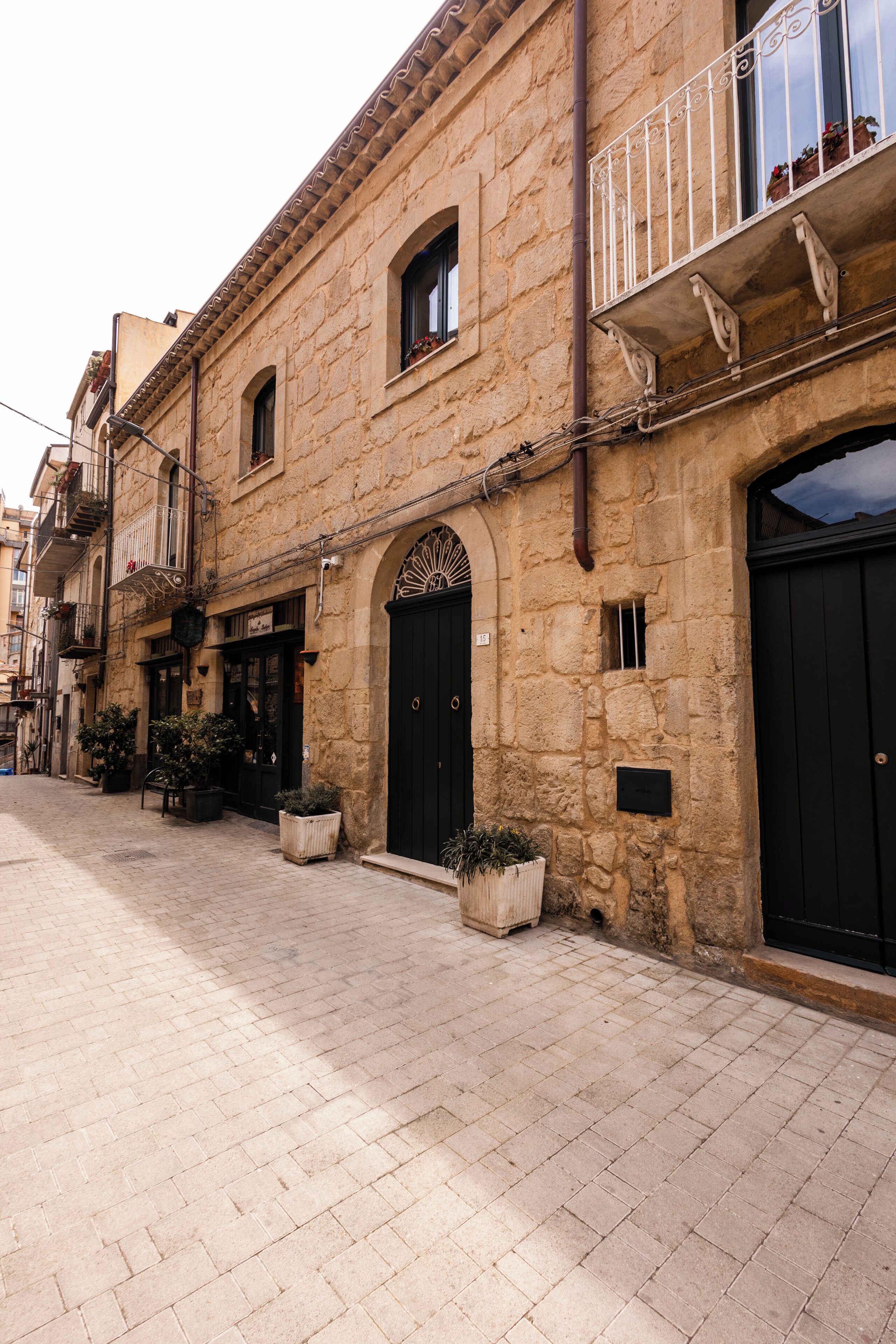 Facciata della struttura