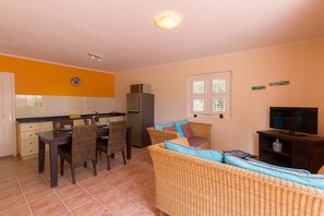2 bedroom apartment "Lagadishi" | Living area | LED TV