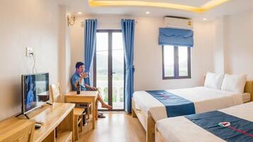 Minibar, caja de seguridad en la habitación y insonorización