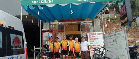 Front of property – evening/night