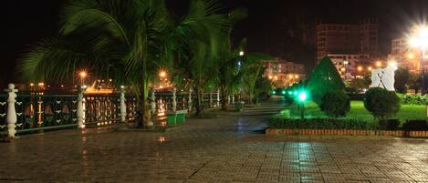 Khuôn viên nơi lưu trú