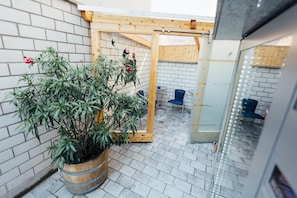 Terrace/patio - Heilbronner Pension am Theater (Heilbronn)
