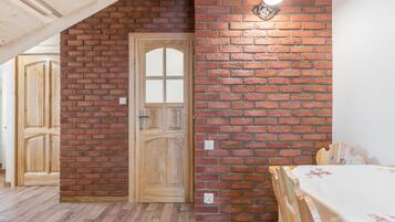 Double Room, 1 Double Bed with Sofa bed (Attic) | Individually furnished, free WiFi, bed sheets