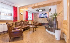 Sala de estar en el lobby