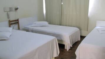 Wi-Fi de cortesia, roupa de cama