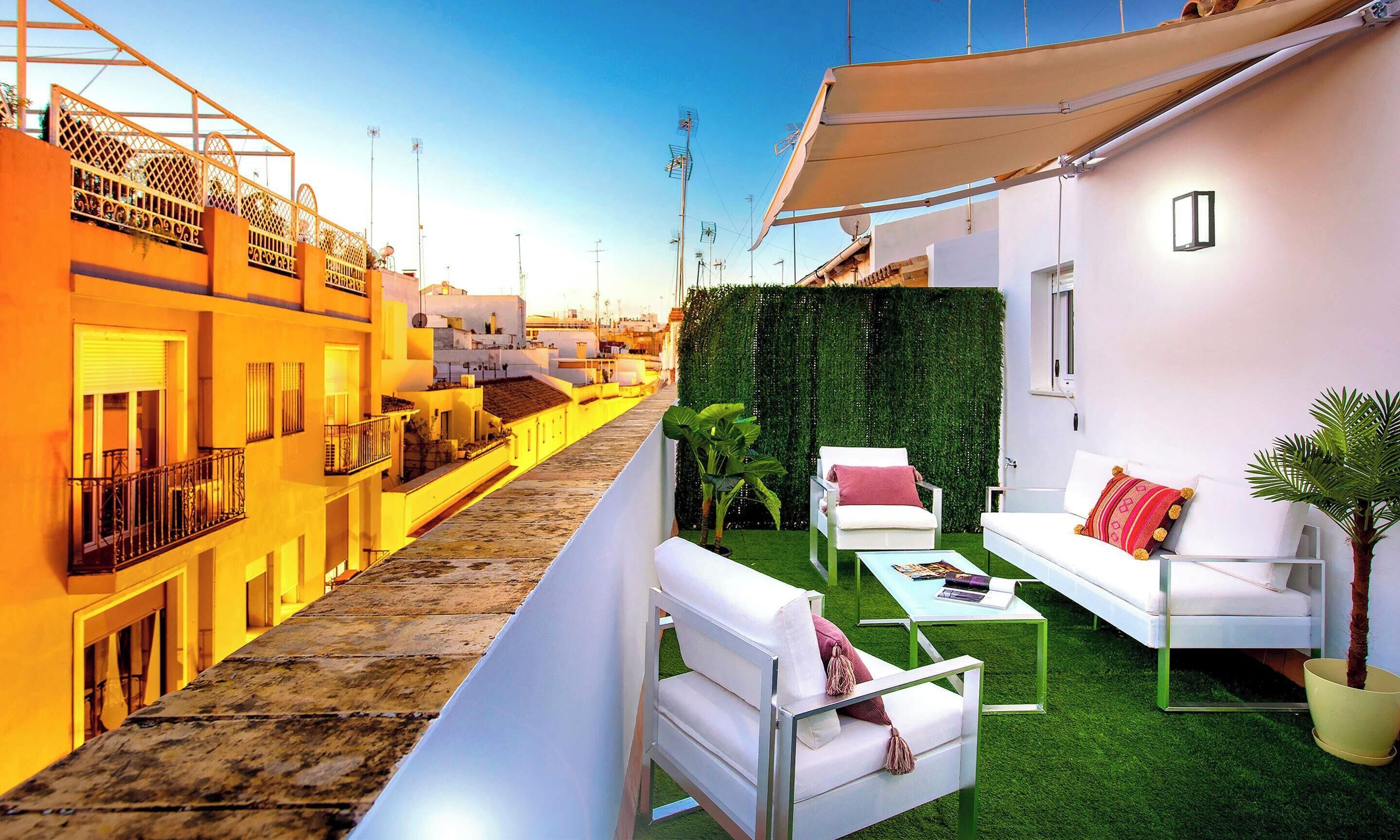 Huoneisto (2 Bedrooms) | Terassi/patio