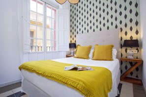 Lejlighed (2 Bedrooms) | 2 soveværelser, strygejern/strygebræt, gratis Wi-Fi, sengetøj