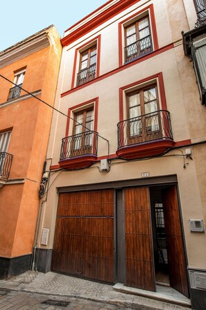 Façade de l’hébergement
