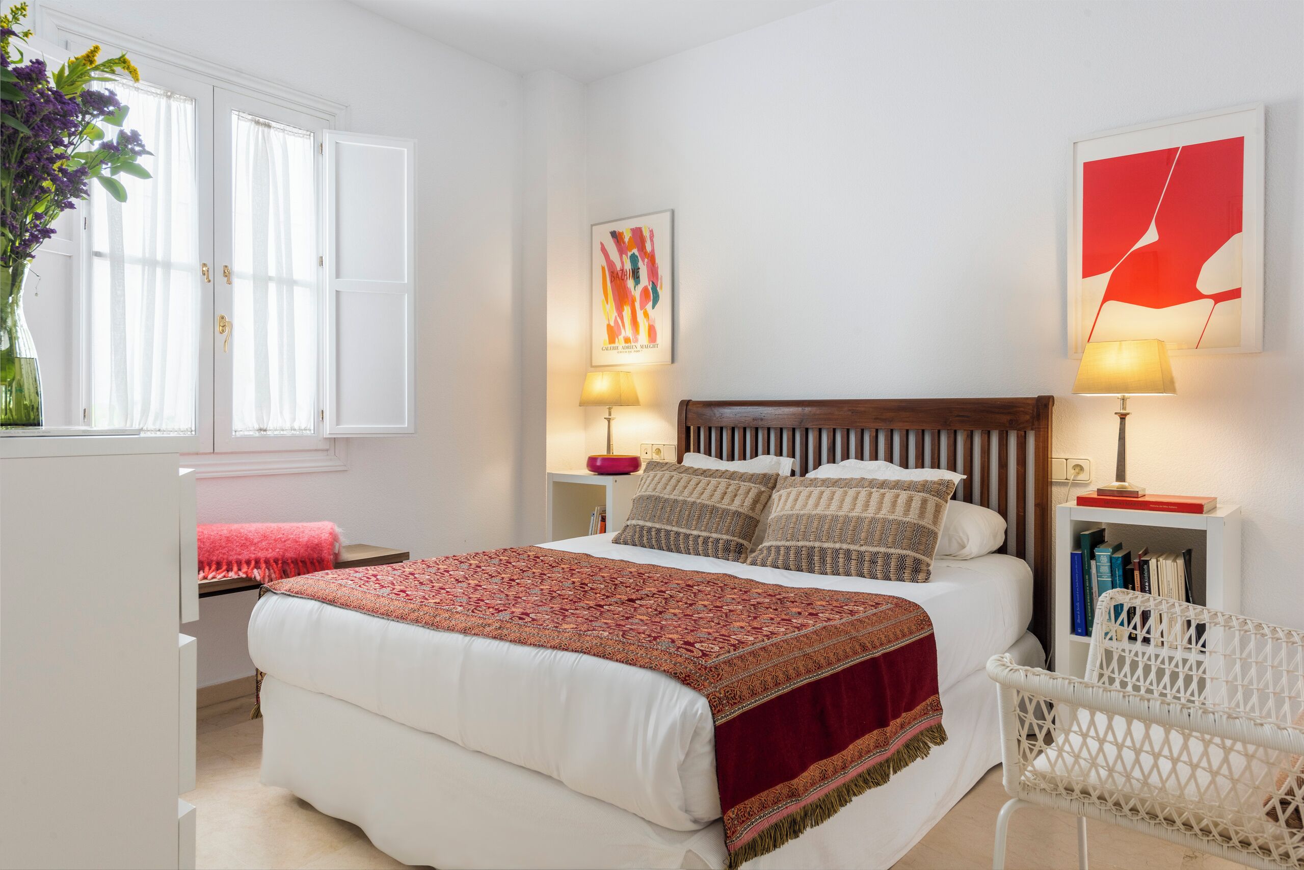 1 bedroom, soundproofing, iron/ironing board, bed sheets