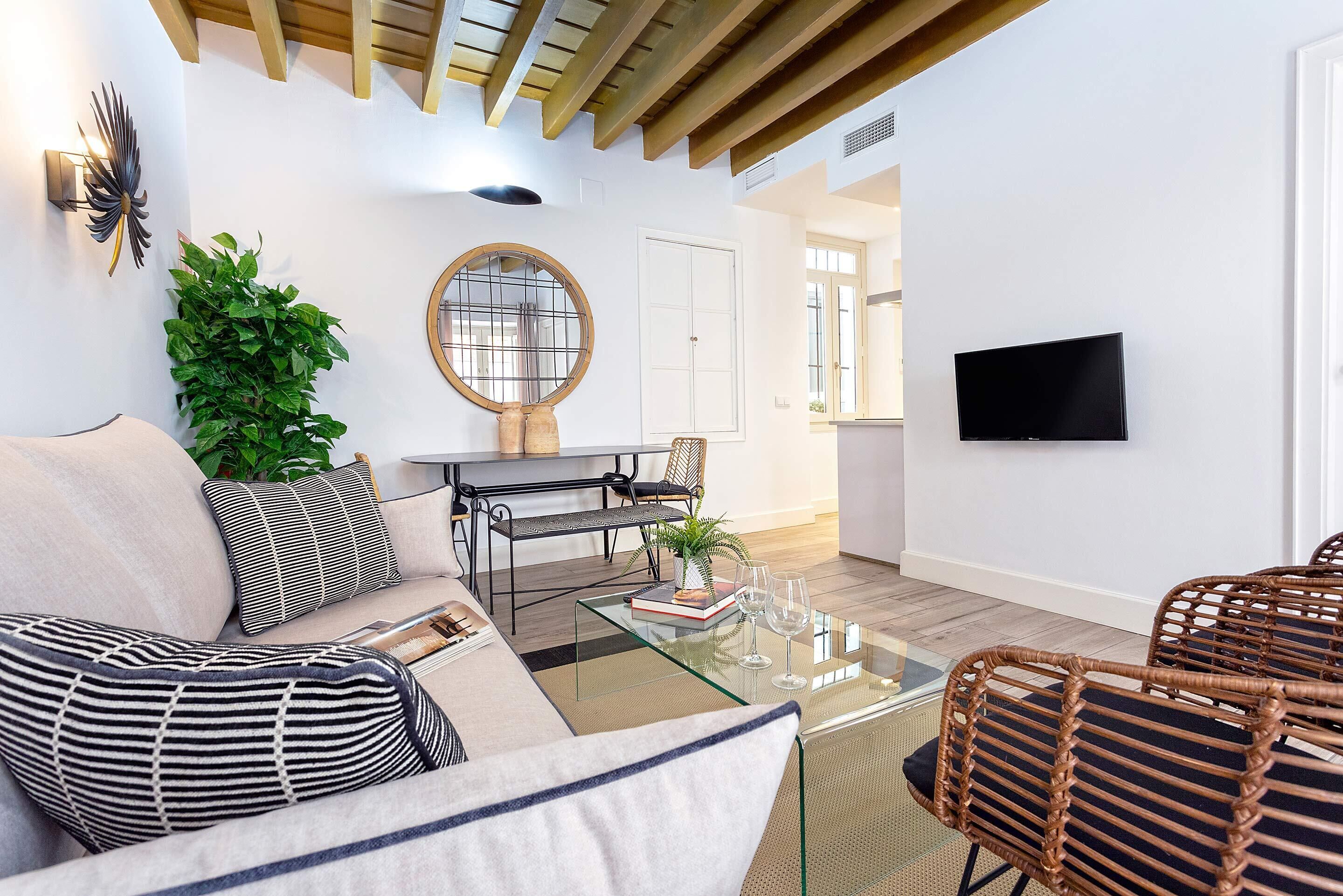 Apartment, 2 Schlafzimmer (2 Bedrooms) | Wohnbereich