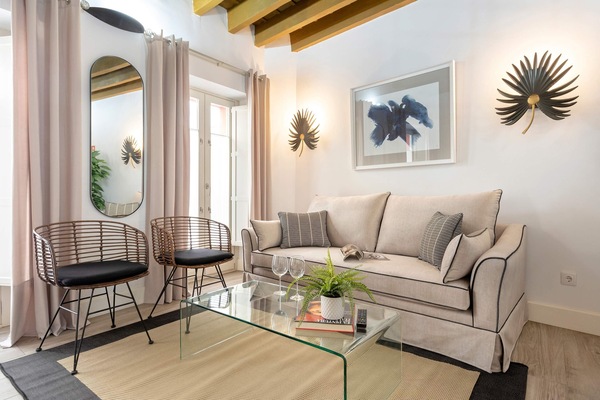 Apartment, 2 Schlafzimmer (2 Bedrooms) | Wohnbereich | Flachbildfernseher
