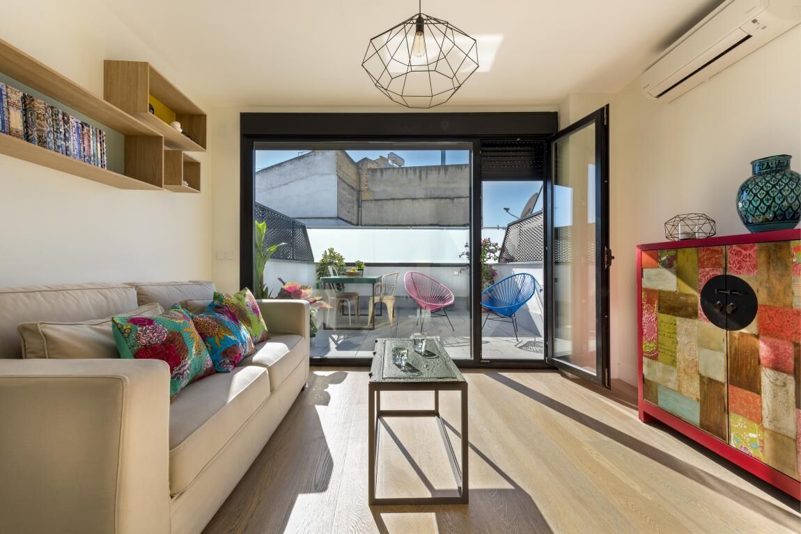 Leilighet, terrasse | Utsikt fra rommet