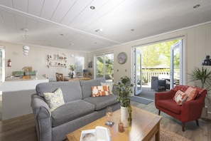 Smart TV, stereo - Cedar Lodge, Strawberryfield Park - a lodge that sleeps 4 guests in 1 bedroom (Cheddar)
