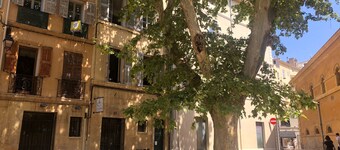 Charming and spacious 3 rooms of 83 m2 in the heart of the historic center of Aix