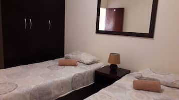 Quarto casal standard | 2 quartos, Wi-Fi, roupa de cama