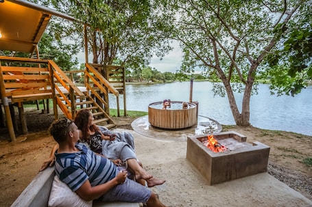 Luxury Tent, 2 Bedrooms | Terrace/patio