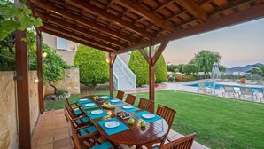 Villa, 5 Bedrooms, Private Pool | Terrace/patio - Villa Aretousa (Chania)