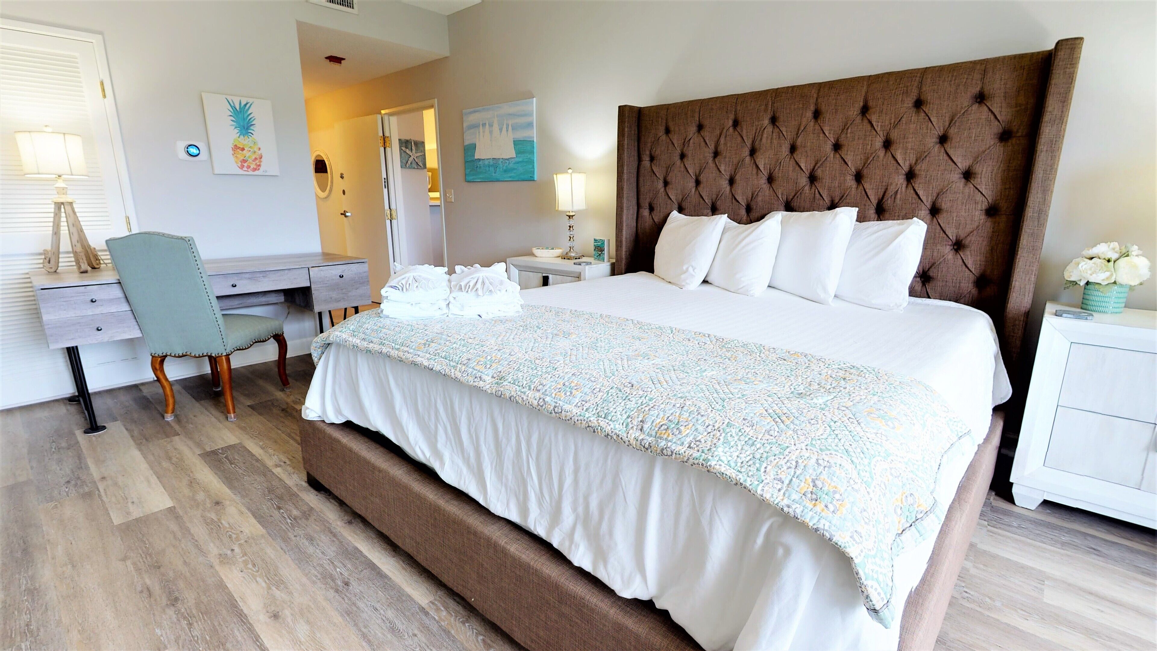 Summit 407A -  updated unit, private resort, gulf water view, pool, hot tub