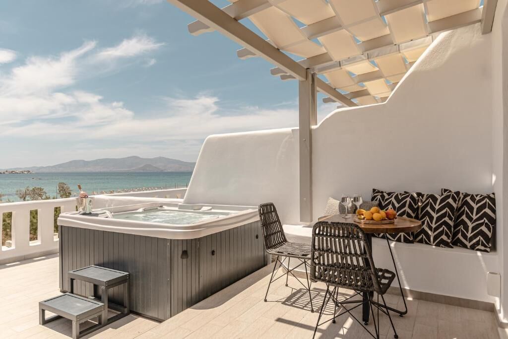 Premium Jacuzzi Suite, Sea View | Terrazza/patio