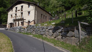 Façade de l’hébergement