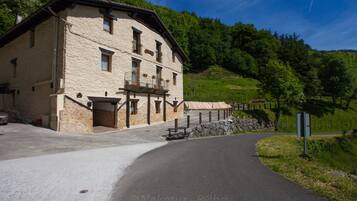 Voorkant van accommodatie