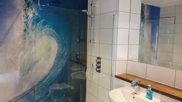 Toalhas de banho, sabonete