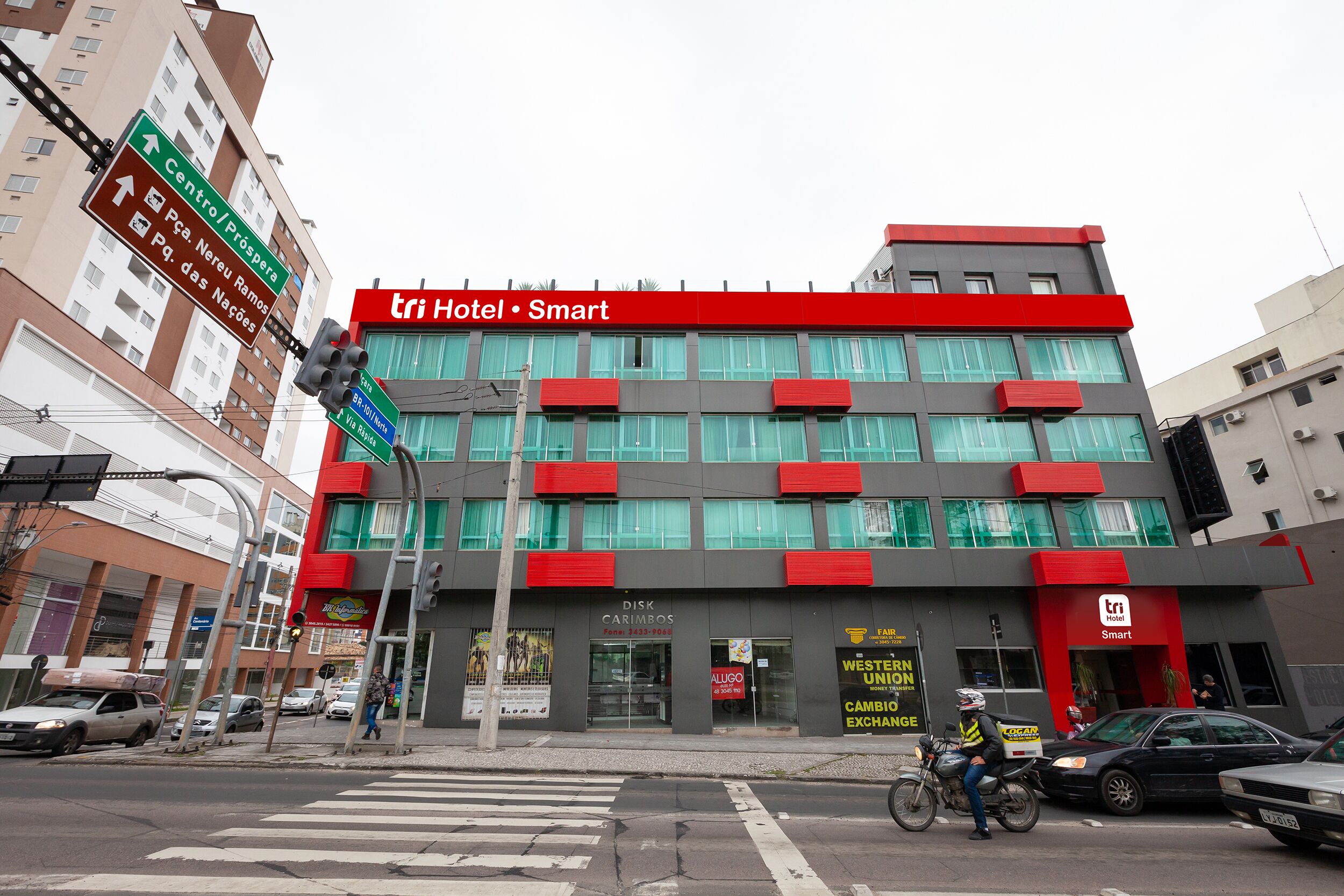 Fachada da propriedade