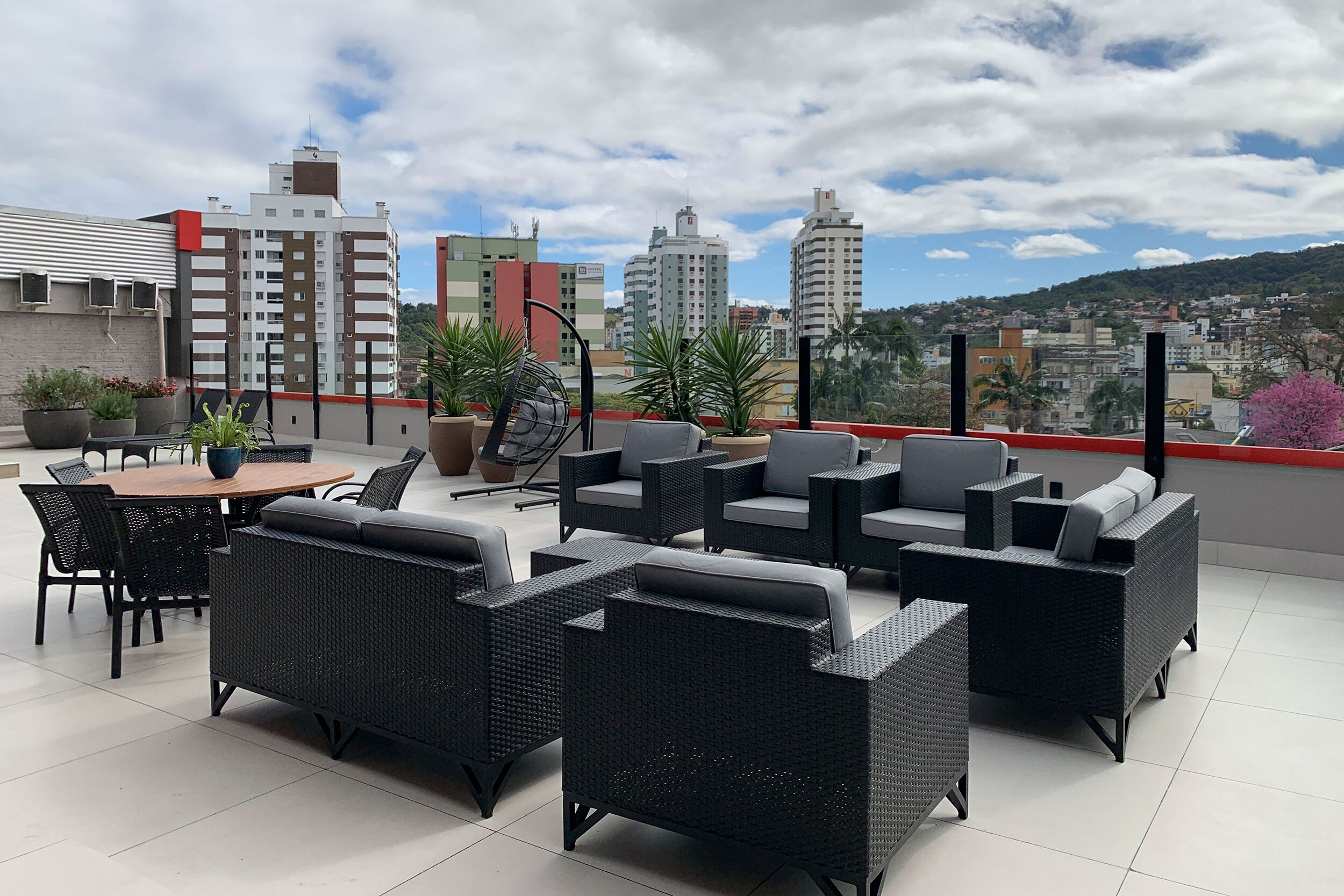 Terraço na cobertura