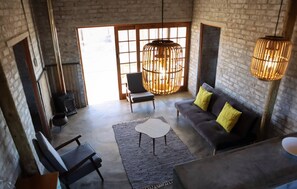 Cottage (Olienhout) | Wohnbereich | Kamin