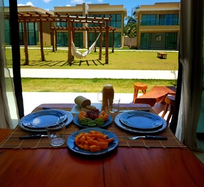 Opções para refeição ao ar livre