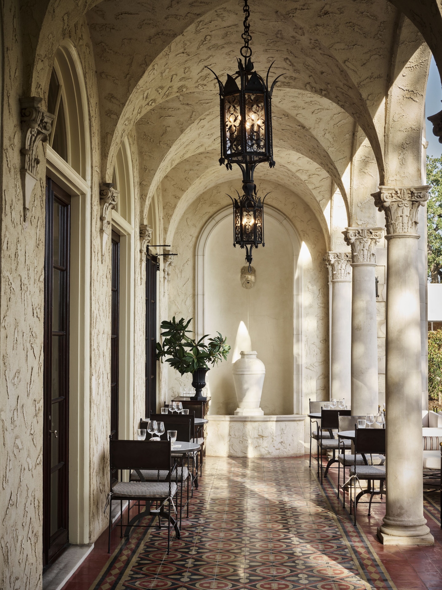 Restaurante al aire libre