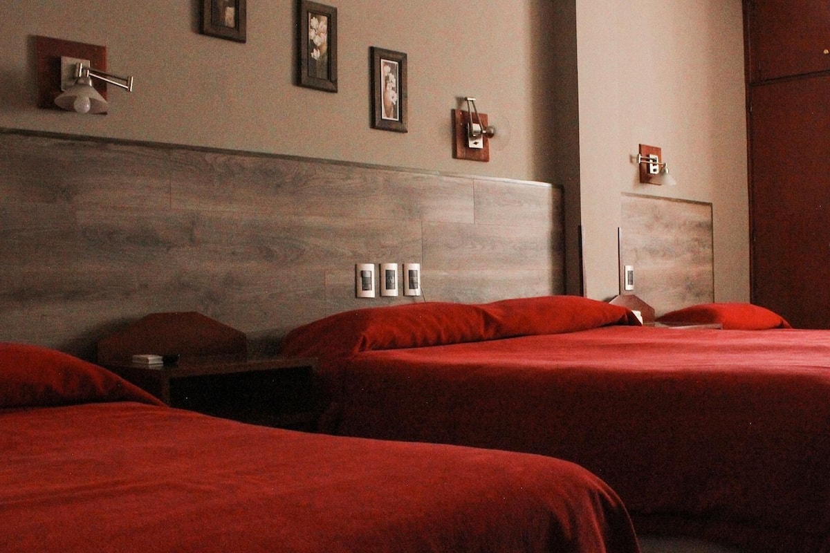 Caja de seguridad en la habitación, wifi gratis y ropa de cama