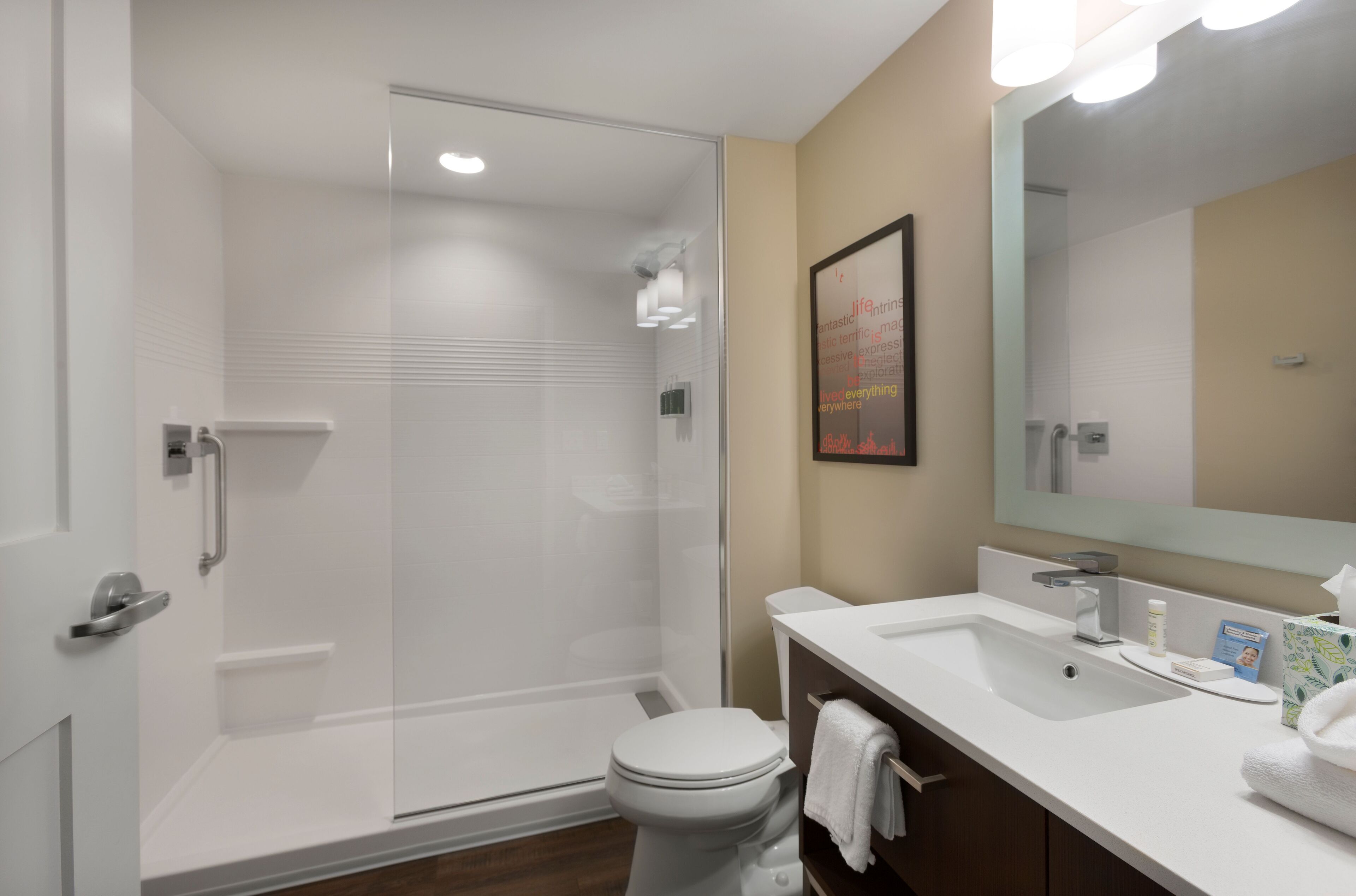 1 bedroom, laptop workspace, blackout curtains, iron/ironing board