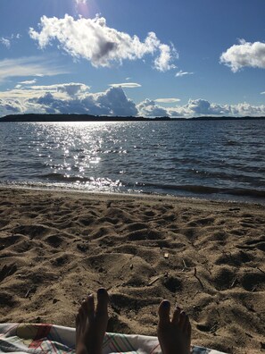Plage à proximité, serviettes de plage