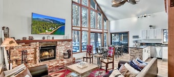 Modern Mtn Cabin | Lake, Trails, Dining |Sleeps 12