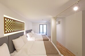 2 bedrooms, blackout drapes, free WiFi, bed sheets - Grandouce Kozu (Osaka)