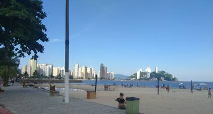 Apartment in Gonzaguinha 100 meters from the beach