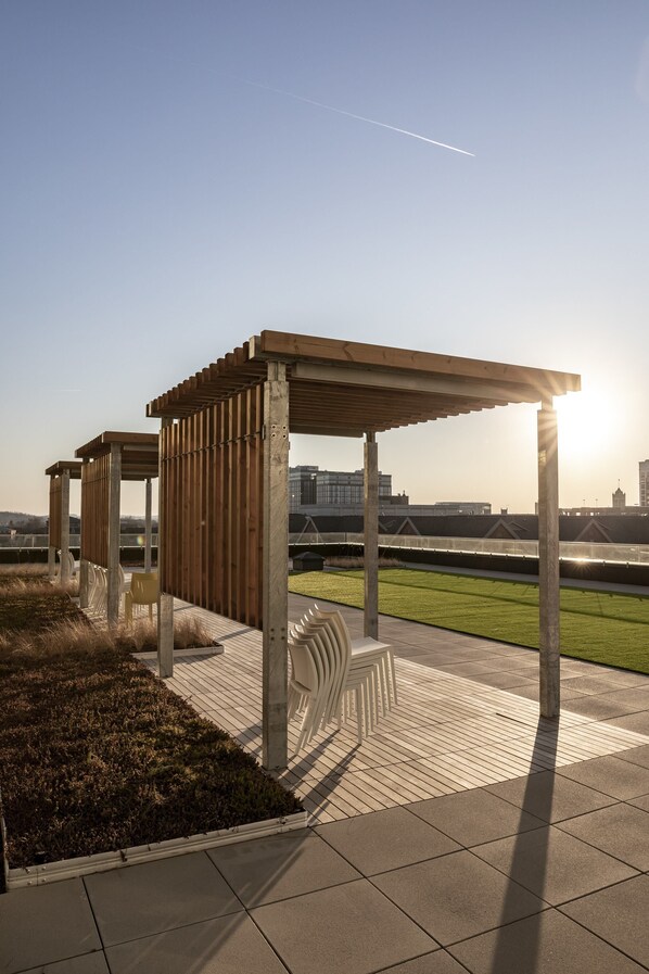 Terrace/patio - Hotel Chauncey Iowa City, Tapestry Collection by Hilton (Iowa City)